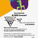 Teen Faith Rally