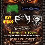 Baraby Productions Presents "Heavy Metal Late Nite"