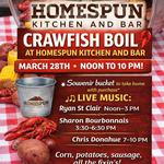 Homespun Crawfish Boil 