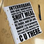 Interrobang Zine 1 Year Anniversary