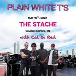 Plain White T's with Cal in Red