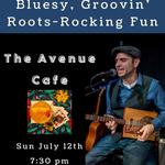 A night of Blues, Bluegrass, Roots, Folk & More - Cigar Box Scott @ The Avenue Cafe