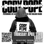Cody Pope @ Troop PVD [Providence, RI]