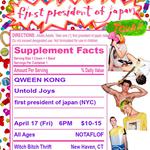 first president of japan TOUR: New Haven, CT