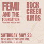 Femi and the Foundation & Rock Creek Kings Live @ DC9