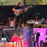 Kamal Musallam Trio with Sandu, perc. & SLH, bass/cello at Mercedes Benz Dubai