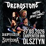 METAL JEGO MAĆ! 🔥Koncert Dreadstone + Defusion + Septicemia