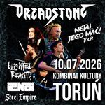 METAL JEGO MAĆ!🔥 Koncert Dreadstone + Blighted Reality + ienai + Support: Steel Empire