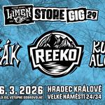 Limen store gig nr 29 - Reeko, Vlčák, Kuba Alexa