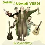 Ombrelli per uomini verdi