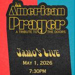 Tribute to The Doors w/ Mr. Blotto @ Jamo’s Live