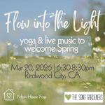 Spring Equinox Slow Flow Yoga with Live Music in Redwood Shores