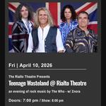 Teenage Wasteland with Znora 