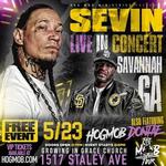 MOB TOUR - SEVIN LIVE IN CONCERT- SAVANNAH, GA