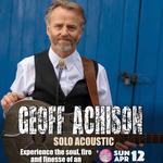 Geoff Achison Solo at The Concert Lounge