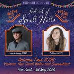 Festival of Small Halls Autumn Tour: Victoria, New South Wales and Queensland featuring JOE H HENRY (CAN) and TULLARA (AUS)