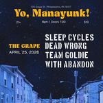 Sleep Cycles + Dead Wrong + Team Goldie + With Abandon @ The Grape