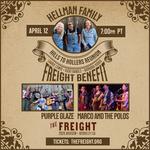 Marco & The Polos / Purple Glaze / Hills to Hollers at The Freight