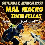 Free Show! MAL live 3/21 at Scotland Yard Pub, Canoga Park CA 