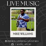 Mike Williams on Sax at Valor Acres - (Primer Coffee & Cocktails)