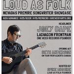 LOUD AS FOLK presents Joey Cape + Seth Anderson