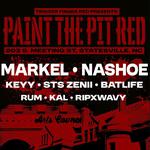 3/20/2026 Paint The Pit RED, concert, gallery, and vendors