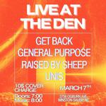 FOUR Bands @ The DEN