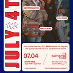 July 4th Pre-Game Concert: Mattie Rose & Friends