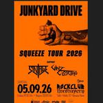 Junkyard Drive - Squeeze Tour 2026 // Special Guest Sintage & Vinz Clortho