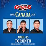 GRUPO 5 | TOUR CANADA 2026 - TORONTO