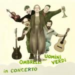 Ombrelli per uomini verdi