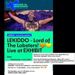 LEKIDDO - Lord of The Lobsters! 🧡💛 Live at EXHIBIT, Upstairs in The Gallery