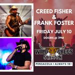 Creed Fisher & Frank Foster at Wild Greg's Saloon (Pensacola) 