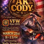 AK Cody live at the VFW POST 1970, Nashville, TN