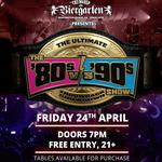 80s vs 90s Show at Biergarten with New Wave Kids & Living in Stereo - FREE SHOW