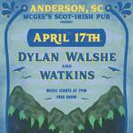 Dylan Walshe and Watkins @ McGee's Pub in Anderson, SC