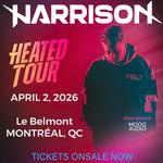 HARRISON 'HEATED TOUR' – OTTAWA (April 3)