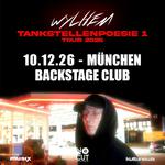 wylhem Tankstellenpoesie 1 Tour - München