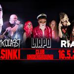 Club Underground: Vahinkolapsi, Riasa ja Lirpo