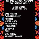 The 2026 Mariposa Showcase For Emerging Artists