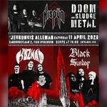 DOOM METAL at Jeugdhuis Alleman - Black sunday x Kozmad x Hispÿn
