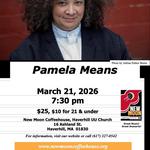 Pamela Means @ New Moon Coffeehouse