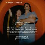 Acoustic Concert: Cuervo Cuervo with SOCIAL SPACE / Condesa