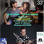 Sivan Arbel & Andrea Goretti w/ Lisa Hofmaninger – Bazrima (Live) @ Palazzo Te, Mantova