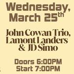 Music City Roots with John Cowan Trio, Lamont Landers, and JD Simo 