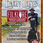 Leon Long Double Show at Folklore