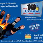 Spicy Tie at the 10th Frame for a Birthday Celebration