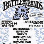 Da Manager live at Byron Arts Factory 