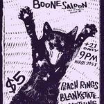 Peach Rings, Blankstate and Something Comforting at Boone Saloon