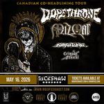 Dopethrone w/ Mizmor + Burnt Lung + Crimson Funeral @ RICKSHAW THEATRE, Vancouver